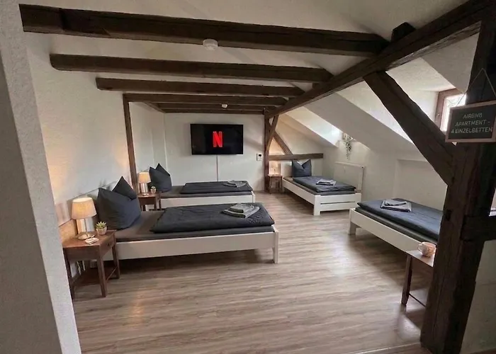 公寓式酒店 Yourfavoritebed Monteurunterkunft Zentrum - Wlan, Waschmaschine Zentral 3*