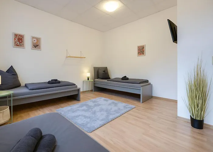 Yourfavoritebed Monteurunterkunft Zentrum - Wlan, Waschmaschine Zentral