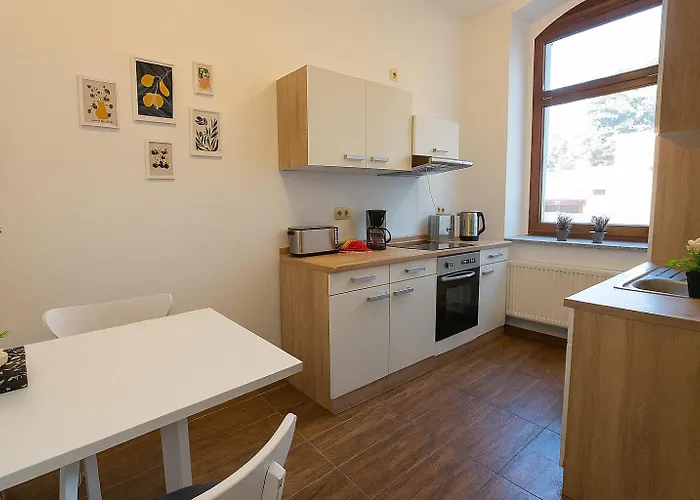 Aparthotel Yourfavoritebed Monteurunterkunft Zentrum - Wlan, Waschmaschine Zentral Zwickau